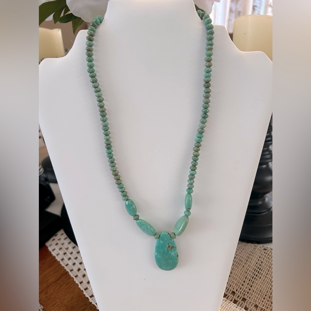 Jay King gorgeous turquoise necklace.